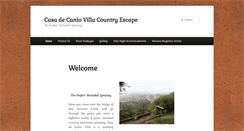 Desktop Screenshot of casadecantovilla.com